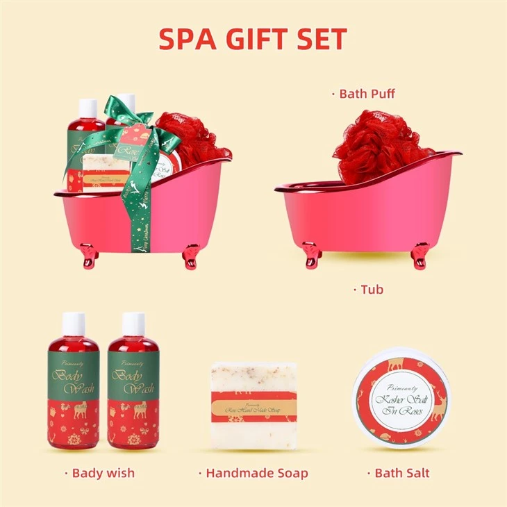Christmas Bath Gift Baskets