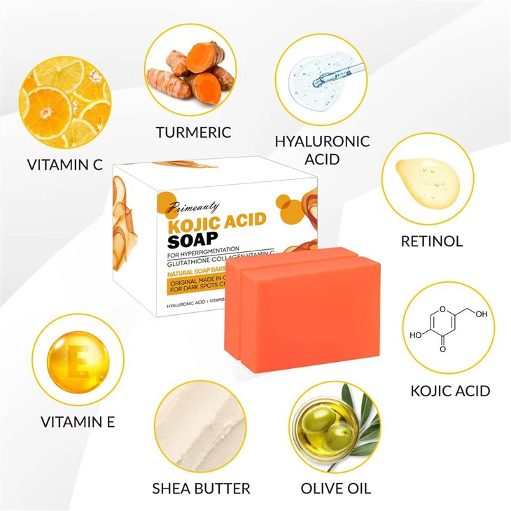 Kojic Acid And Vitamin C Soap